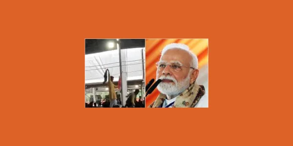 arrested for showing black flag to pm modi in motihari