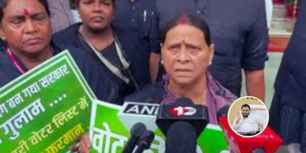 rabari devi's allegation tejaswi yadav's life is in danger