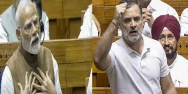 rahul gandhi challenges modi in parliament was the prime minister afraid to name trump ceasefire claims
