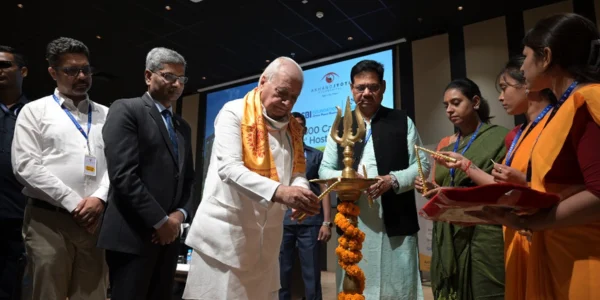 collaboration with sbi at akhand jyoti eye hospital