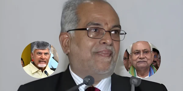 shock nda alliance nitish kumar chandrababu naidu support b sudarshan reddy