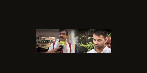 bihar's deteriorating law and order situation tej pratap yadav furious at minister accused attacking journalist