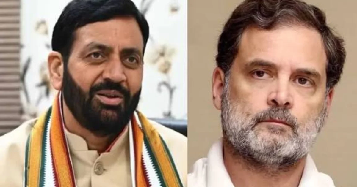 haryana cm nayab saini gets angry over rahul gandhi modi dance remark 20251030 141800 0000