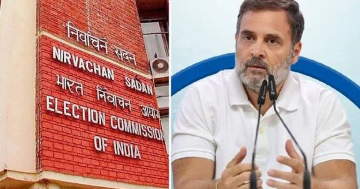 rahul gandhi campaigning banned bjp approaches election commission 20251101 161021 0000
