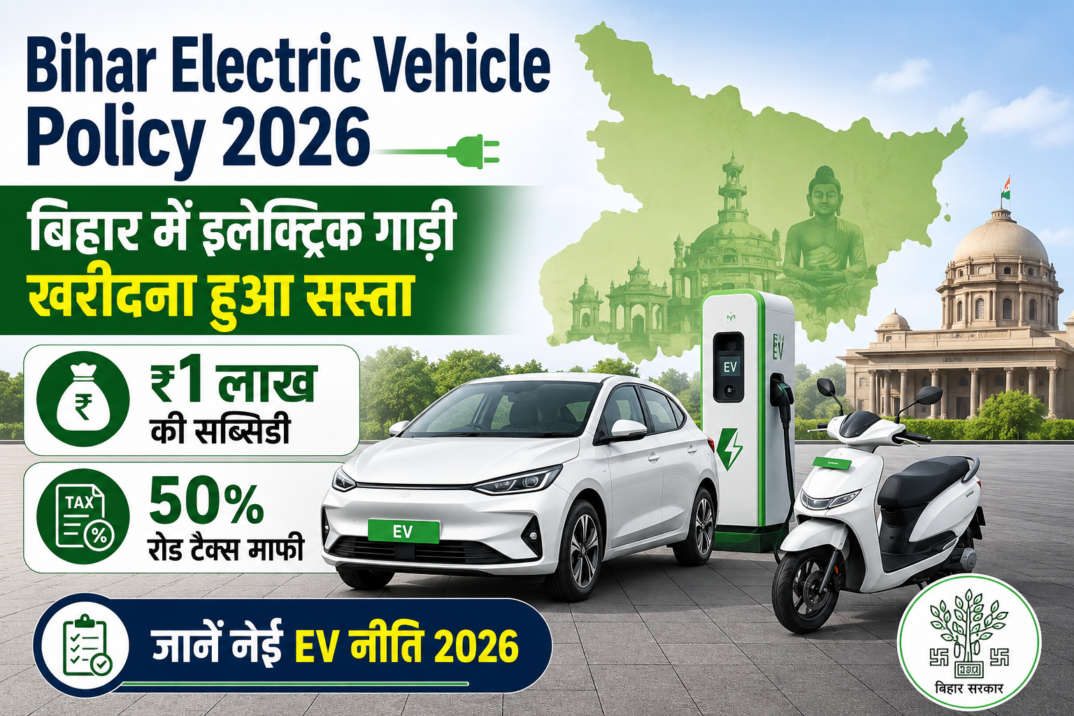 Bihar Electric Vehicle Policy 2026